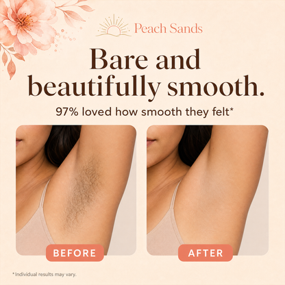 Peach Sands™ Cyperus Rotundus Oil: Organic Hair Removal